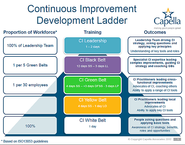 Continuous Improvement Development Ladder